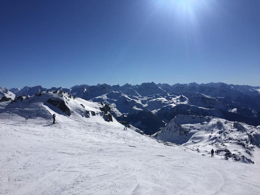 Ferienhaus Zillertal Panorama Blick Balkon Sauna Цельберг Экстерьер фото